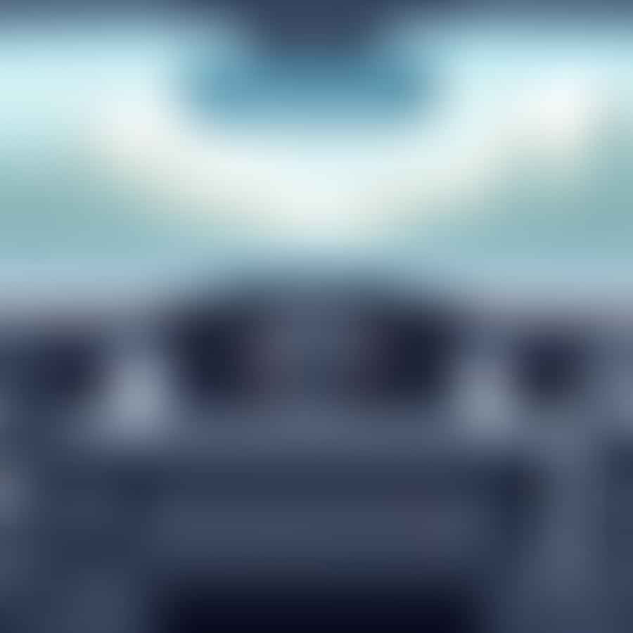 Car air purifier fixed on the dashboard